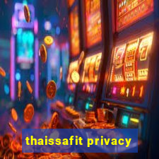 thaissafit privacy